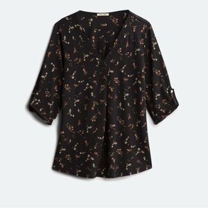 Black Floral Dress by Deacon